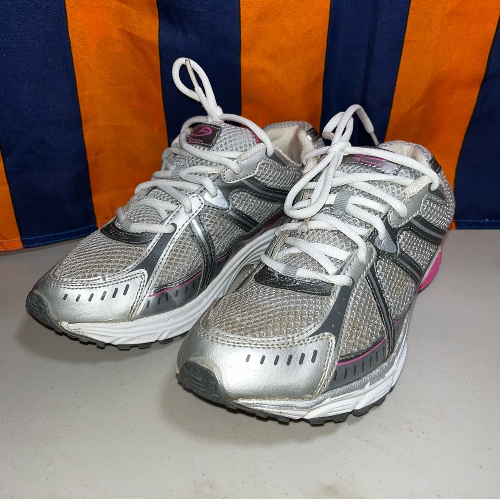 C9 by champion ASF running women Shoes sz 8.5 low top gray/pink lace up sneaker